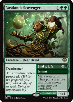 Vastlands Scavenger single card from Magic: the Gathering