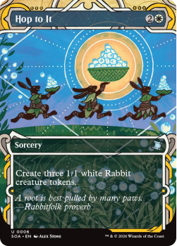 Hop to It single card from Magic: the Gathering
