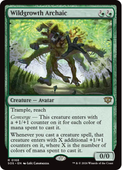 Wildgrowth Archaic single card from Magic: the Gathering