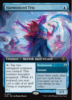 Harmonized Trio (EXTENDED ART) single card from Magic: the Gathering