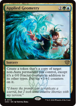 Applied Geometry single card from Magic: the Gathering