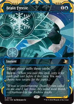 Brain Freeze single card from Magic: the Gathering