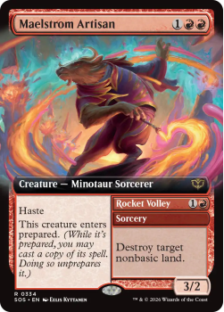 Maelstrom Artisan (EXTENDED ART) single card from Magic: the Gathering