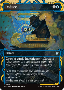 Deduce single card from Magic: the Gathering
