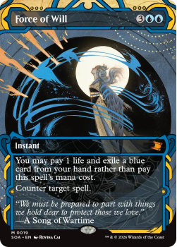 Force of Will single card from Magic: the Gathering