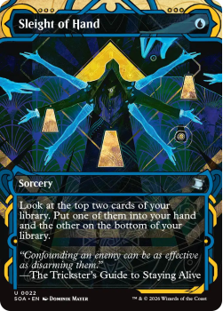Sleight of Hand single card from Magic: the Gathering
