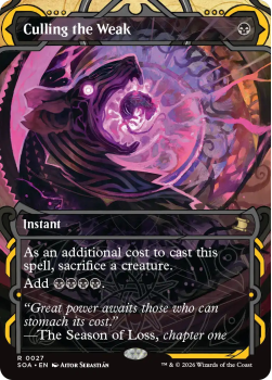 Culling the Weak single card from Magic: the Gathering