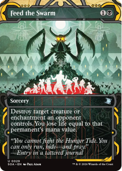 Feed the Swarm single card from Magic: the Gathering
