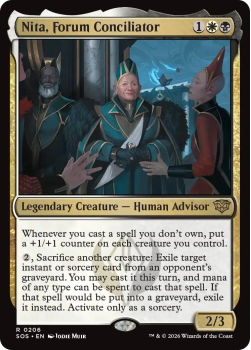Nita, Forum Conciliator single card from Magic: the Gathering