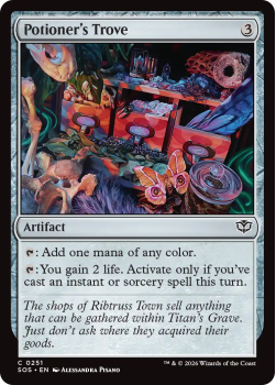 Potioner's Trove single card from Magic: the Gathering