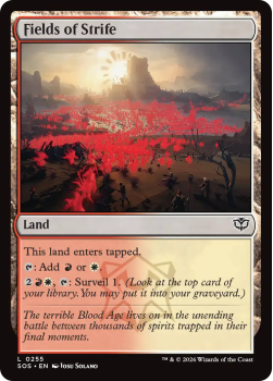 Fields of Strife single card from Magic: the Gathering