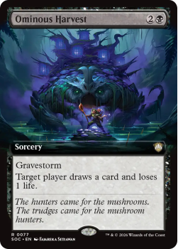 Ominous Harvest single card from Magic: the Gathering