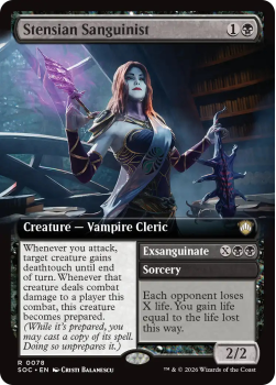 Stensian Sanguinist single card from Magic: the Gathering