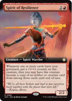 Spirit of Resilience single card from Magic: the Gathering
