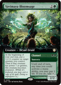 Yavimaya Bloomsage single card from Magic: the Gathering