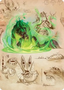 Germination Practicum single card from Magic: the Gathering