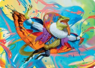 Inspired Skypainter single card from Magic: the Gathering