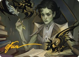 Eternal Student (GOLD SIGNATURE) single card from Magic: the Gathering