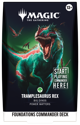 Magic the Gathering: Foundations - Commander Deck Tramplesaurus Rex - Image 2