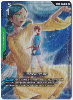 Encounter (R+) single card from Gundam Card Game