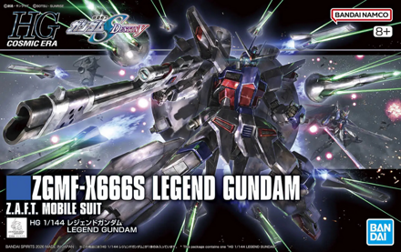 ZGMF-X666S Legend Gundam Model Kit