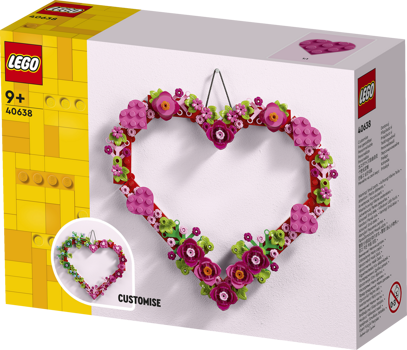 LEGO&reg; Heart Ornament (40638)