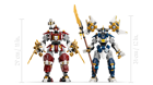 LEGO&reg; NINJAGO The Twin Titan Mechs (71870) - Image 4
