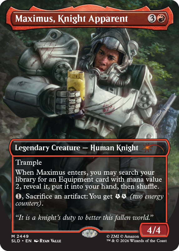 MTG | Secret Lair Fallout Beyond Vault 33 | Chaos Cards