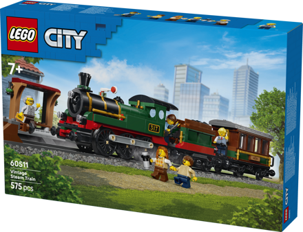 LEGO&reg; City Vintage Steam Train (60511)