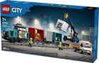 LEGO&reg; City Harbour Freight Train with Crane & Truck (60509)