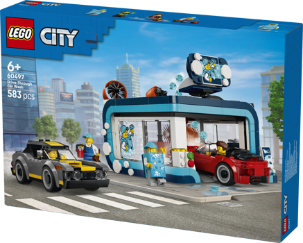 LEGO&reg; City Drive-Through Car Wash (60497)