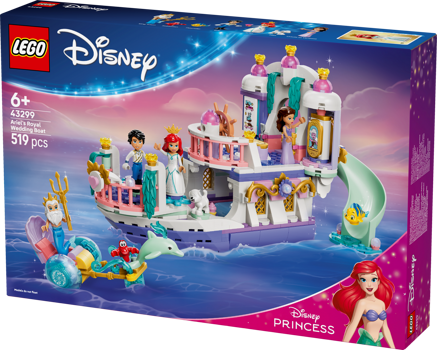 LEGO&reg; Disney Princess Ariel&rsquo;s Royal Wedding Boat (43299)