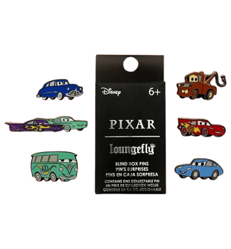 Blind Box Enamel Pins - Disney Cars