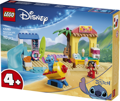 LEGO&reg; Disney Beach Fun with Lilo & Stitch (43280)