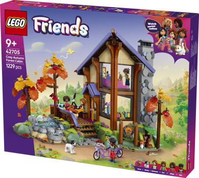 LEGO&reg; Friends Cosy Autumn Forest Cabin (42705)