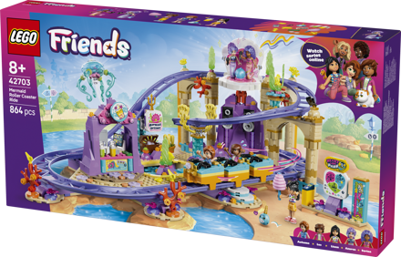 LEGO&reg; Friends Mermaid Roller Coaster Ride (42703)