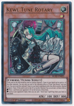Kewl Tune Rotary (Ultra Rare) single card from Yu-Gi-Oh!