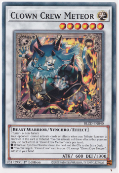 Clown Crew Meteor (Common) single card from Yu-Gi-Oh!