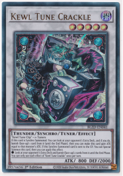 Kewl Tune Crackle (Ultra Rare) single card from Yu-Gi-Oh!