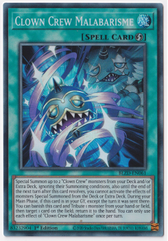 Clown Crew Malabarisme (Super Rare) single card from Yu-Gi-Oh!