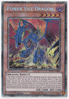 Power Vice Dragon (Starlight Rare) single card from Yu-Gi-Oh!