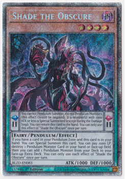 Shade the Obscure (Starlight Rare) single card from Yu-Gi-Oh!