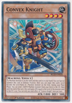 Convex Knight (Common) single card from Yu-Gi-Oh!