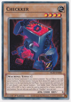 Checkker (Common) single card from Yu-Gi-Oh!