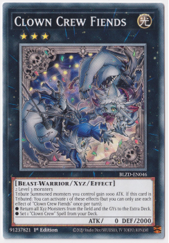 Clown Crew Fiends (Common) single card from Yu-Gi-Oh!