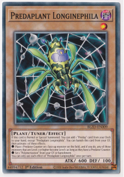 Predaplant Longinephila (Common) single card from Yu-Gi-Oh!