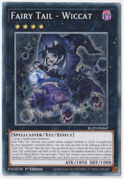 Fairy Tail - Wiccat (Common) single card from Yu-Gi-Oh!