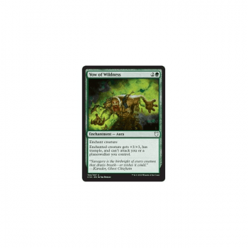 Vow of Wildness : COMMANDER 2018 164/307 - Magic the Gathering Single Card