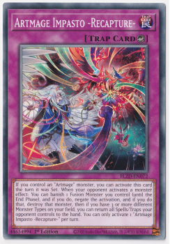 Artmage Impasto -Recapture- (Common) single card from Yu-Gi-Oh!