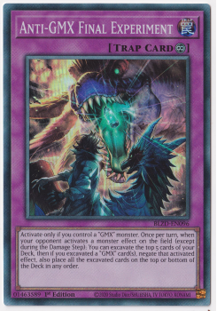 Anti-GMX Final Experiment (Super Rare) single card from Yu-Gi-Oh!
